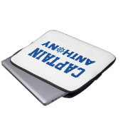 Captain Anthony Laptopschutzhülle (Vorne Knopf)
