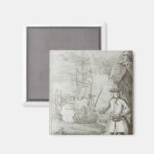 Captain Avery Capture Magnet (Vorderseite/Rückseite)