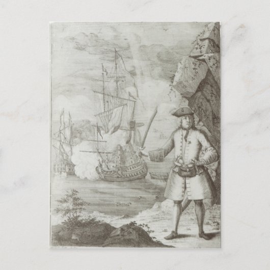 Captain Avery Capture Postkarte (Vorderseite)