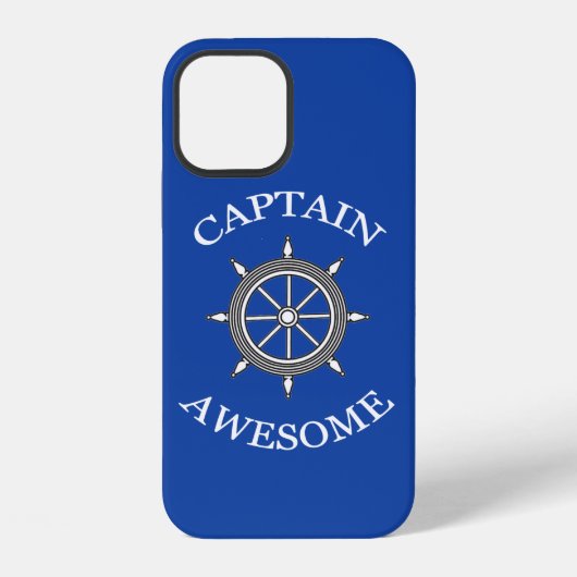 "Captain Awesome" iPhone Hülle (Rückseite)