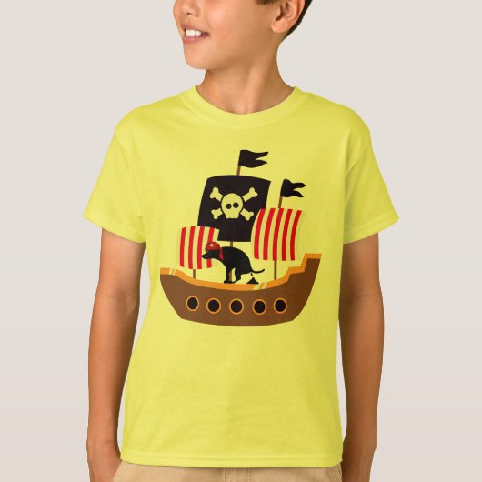 Captain Barkbeard Sets Sail! T-Shirt (Vorderseite)
