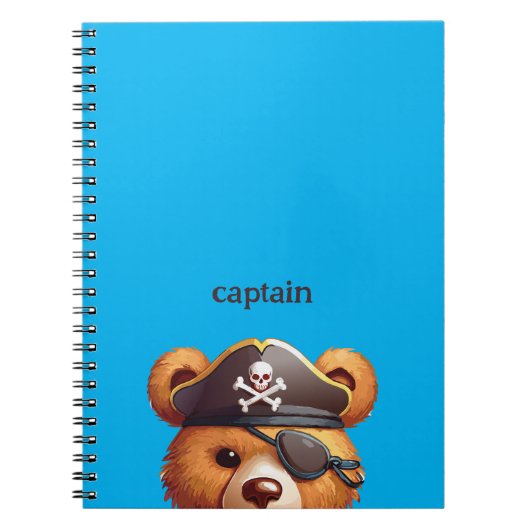 Captain Bear Notizblock (Vorderseite)