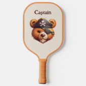Captain Bear Pickleball Schläger (Rückseite)