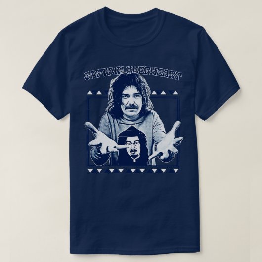 Captain Beefheart Original Fan Art T-Shirt (Design vorne)