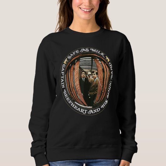 Captain Beefheart sicher als Milch Sweatshirt (Vorderseite)