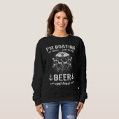 Captain Beer Boat Sports Boat Sailing Boat Motor B Sweatshirt (Vorne ganz)