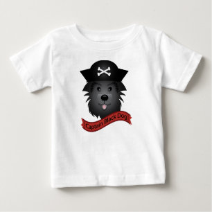 Captain Black Dog - Baby Fine Jersey T - Shirt 