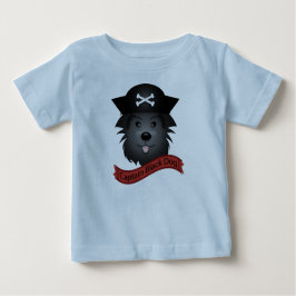 Captain Black Dog - Baby Fine Jersey T - Shirt 