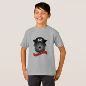 Captain Black Dog - Kids' Basic T - Shirt (Vorne ganz)