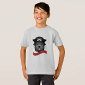 Captain Black Dog - Kids' Basic T - Shirt (Vorne ganz)