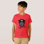 Captain Black Dog - Kids' Basic T - Shirt (Vorne ganz)