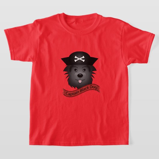 Captain Black Dog - Kids' Basic T - Shirt (Ablage )