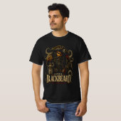 Captain Blackbeard Pirate Tee | Skull, Sword, Naut (Vorne ganz)
