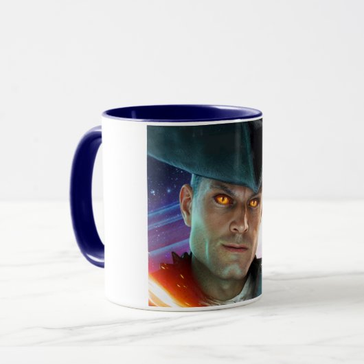 Captain Blackjack Rackstraw Tasse (Vorderseite Links)