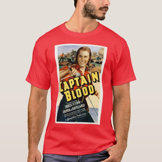 Captain Blood 1935 Oversized T-Shirt (Vorderseite)