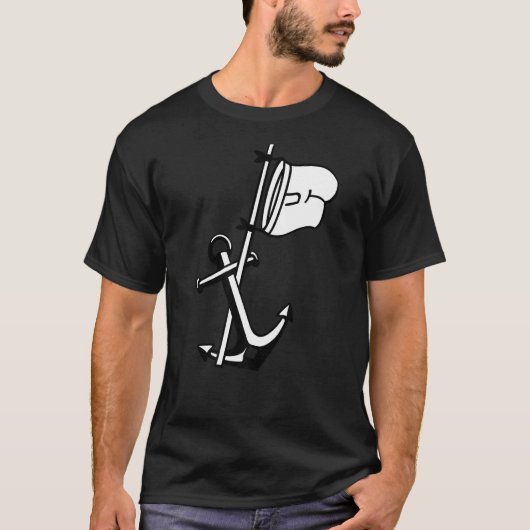Captain Boat Anchor Captain T-Shirt (Vorderseite)