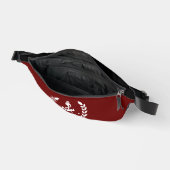 Captain Boat Name Nautical Anchor Bauchtasche (Offen)