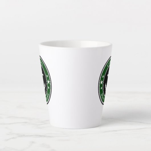 Captain Boat oder Name Green Milchtasse (Vorderseite)