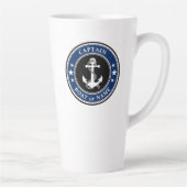 Captain Boat oder Name Large Navy Milchtasse (Rechts)