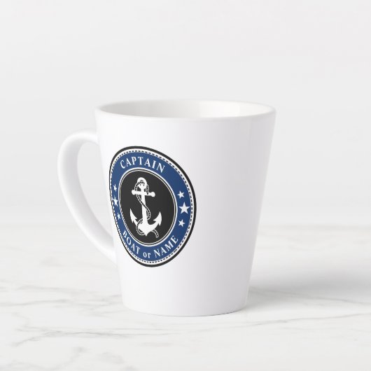 Captain Boat oder Navy Milchtasse (Linke Ecke)