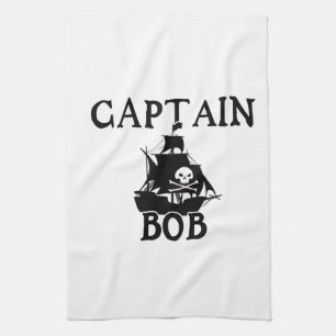 Captain Bob (Piratenschiff) Geschirrtuch
