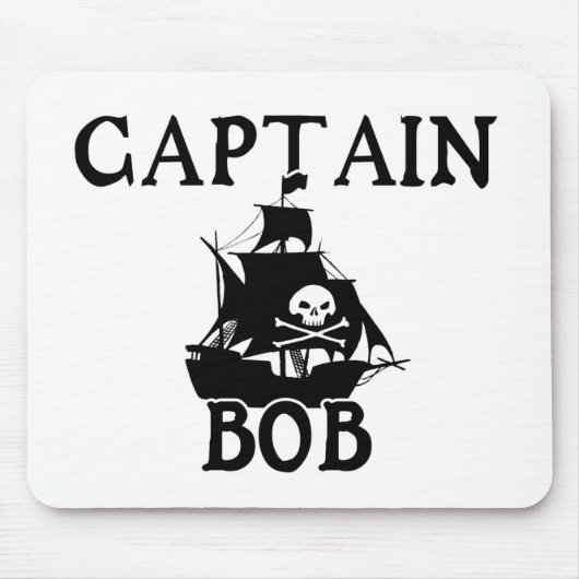 Captain Bob (Piratenschiff) Mousepad (Vorne)