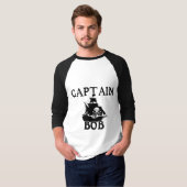 Captain Bob (Piratenschiff) T-Shirt (Vorne ganz)