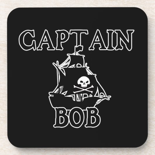 Captain Bob (Piratenschiff) Untersetzer (Vorderseite)