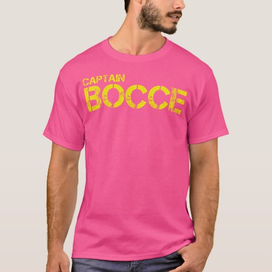 Captain Bocce T-Shirt (Vorderseite)