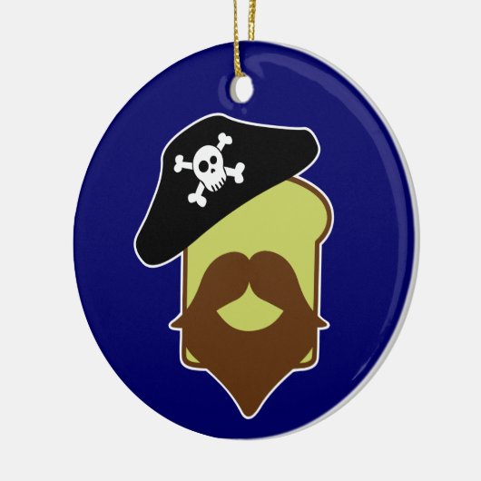 Captain Breadbeard Keramikornament (Links)