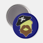 Captain Breadbeard Magnet (Vorderseite/Rückseite)