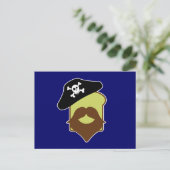 Captain Breadbeard Postkarte (Stehend Vorderseite)