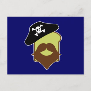 Captain Breadbeard Postkarte