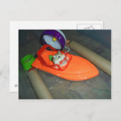 Captain Bret Postkarte (Vorne/Hinten)