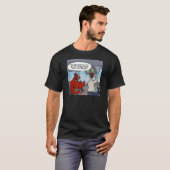 Captain Byrd Flies A Jumbo Jet Funny T-Shirt (Vorne ganz)
