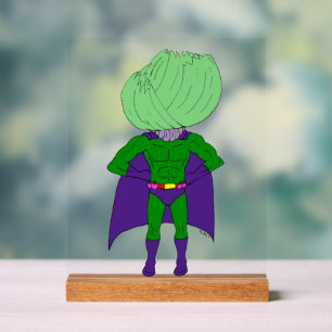 Captain Cabbage Acrylschild