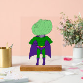 Captain Cabbage Acrylschild (Hochzeit)