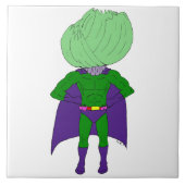 Captain Cabbage Fliese (Vorderseite)