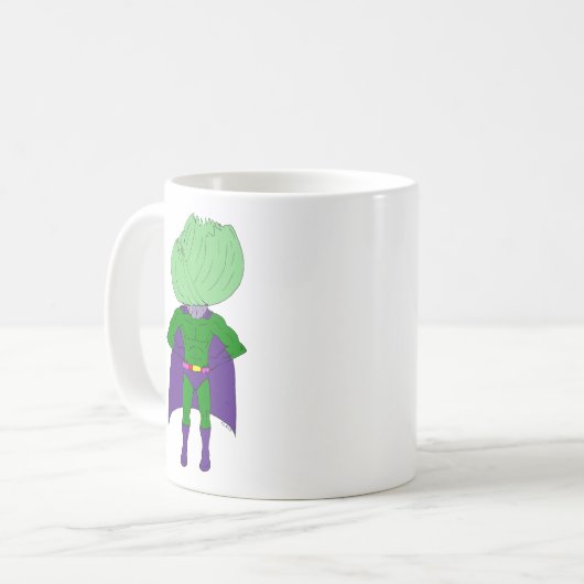 Captain Cabbage Kaffeetasse (Vorderseite Links)