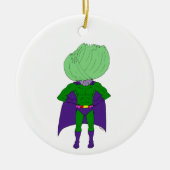 Captain Cabbage Keramik Ornament (Vorne)