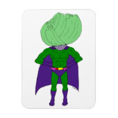 Captain Cabbage Magnet (Vertikal)
