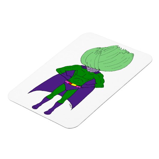 Captain Cabbage Magnet (Linke Seite)