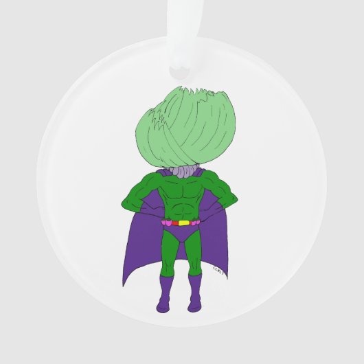 Captain Cabbage Ornament (Vorderseite)
