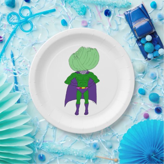Captain Cabbage Pappteller (Party)