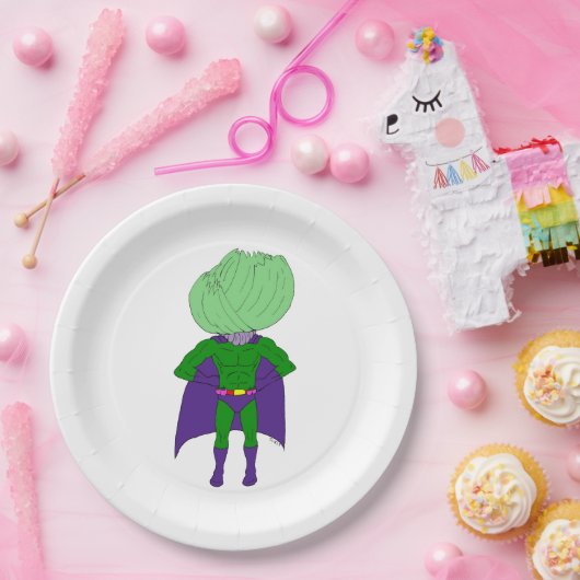 Captain Cabbage Pappteller (Party)