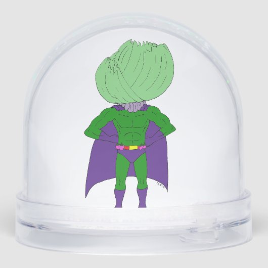 Captain Cabbage Schneekugeln (Rückseite)