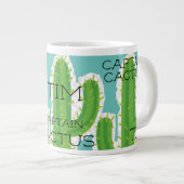 "Captain Cactus" Special Design Jumbo Jumbo-Tasse (Vorderseite Rechts)