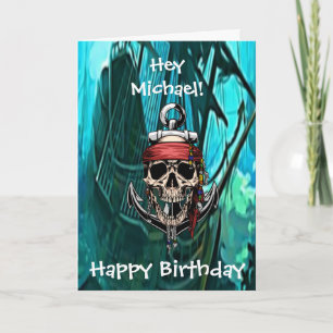 Captain Card des Pirate Skull Ghost Ships Karte