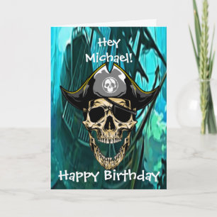 Captain Card des Pirate Skull Ghost Ships Karte