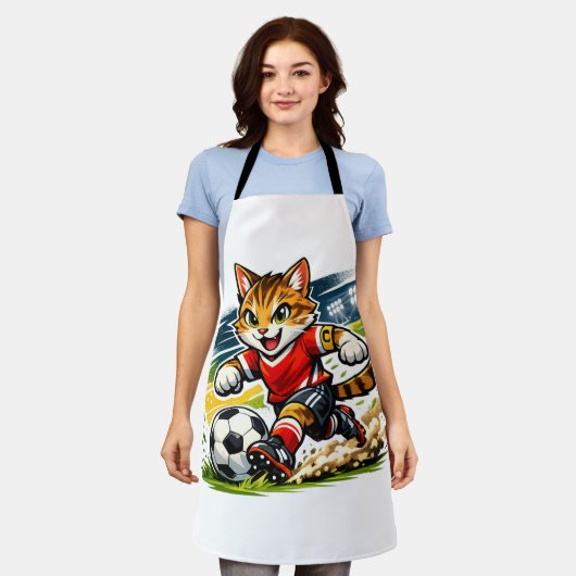 Captain Cat: Der Fußball-Sprint Schürze (Getragen)